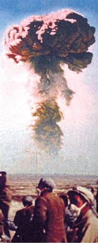 中国原子弹爆炸50年华侨门前再没被堆垃圾图