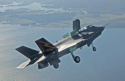 F-35B BF-1原型机试飞 F-35B BF-1原型机试飞