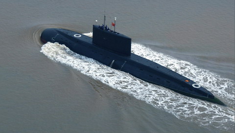 中国海军基洛级潜艇巡航 。(资料图) 中国海军基洛级潜艇巡航 。(资料图)