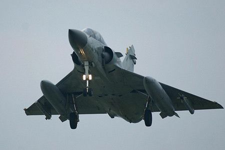 资料图:法国幻影2000战机 资料图:法国幻影2000战机