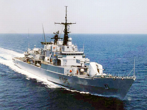 资料图:意大利“西北风”级护卫舰 资料图:意大利“西北风”级护卫舰