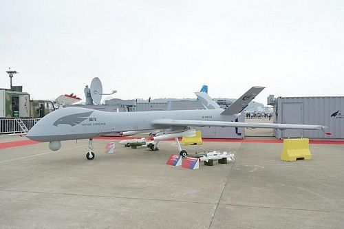 中国翼龙察打一体无人机 中国翼龙察打一体无人机