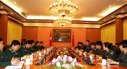 国防部发言人率团到访越南 国防部发言人率团到访越南