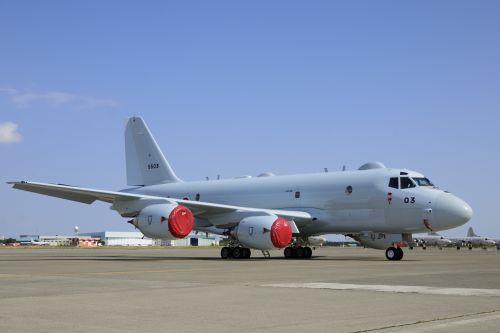 日本P-1海上巡逻机(资料图) 日本P-1海上巡逻机(资料图)