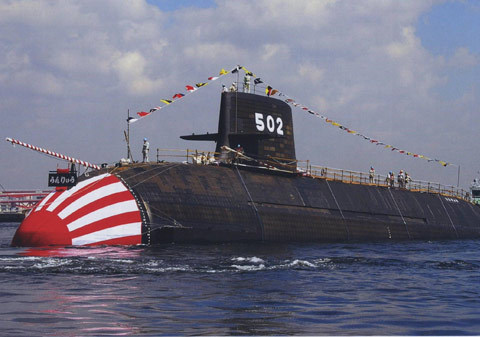 日本苍龙级潜艇资料图 日本苍龙级潜艇资料图