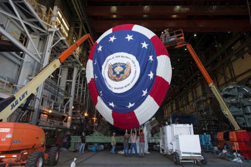 美第12艘弗吉尼亚级核潜艇建成 美第12艘弗吉尼亚级核潜艇建成