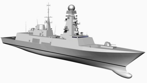 ��������Ͷ���������(FREMM)����ͼ