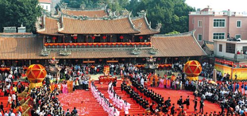 福建漳州白礁慈济宫(资料图) 福建漳州白礁慈济宫(资料图)