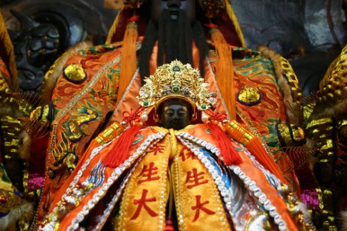 嘉义保福宮保生大帝(资料图) 嘉义保福宮保生大帝(资料图)