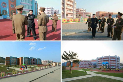 元山幼儿园与爱育院是金正恩送给孩子们的“礼物”。 元山幼儿园与爱育院是金正恩送给孩子们的“礼物”。