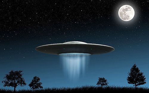 资料图:不明飞行物想象图。 资料图:不明飞行物想象图。