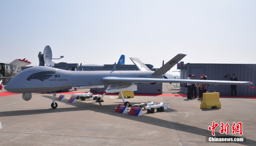 中国“翼龙”察打一体无人机 中国“翼龙”察打一体无人机