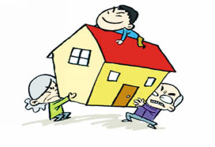 由住房衍生出来的啃老现象,两岸都存在。人民日报海外版图 由住房衍生出来的啃老现象,两岸都存在。人民日报海外版图