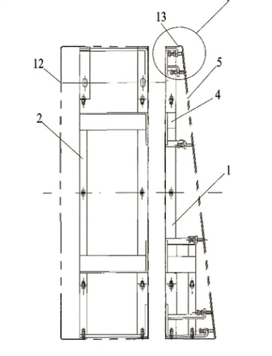申龙电梯扶梯盖板专利图 申龙电梯扶梯盖板专利图