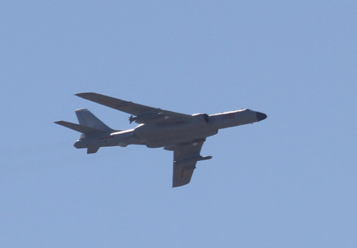 ����ͼ���й����º�-6K��ը��������ս�ı�����