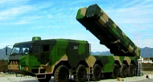 美媒曝中国新导弹发射车导弹射程或超4千公里