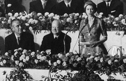 �����У���ӢŮ��һͬ��ϯ����硣