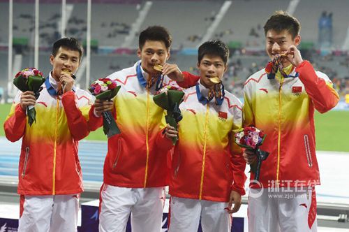 �㽭���˶�Աл��ҵ(���)��2014���ʴ����˻��ϻ������4*100�׽�������