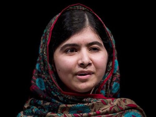 资料图：最年轻的诺贝尔奖得主、巴基斯坦女孩马拉拉。