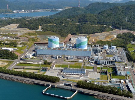 川内核电站2号机。 川内核电站2号机。