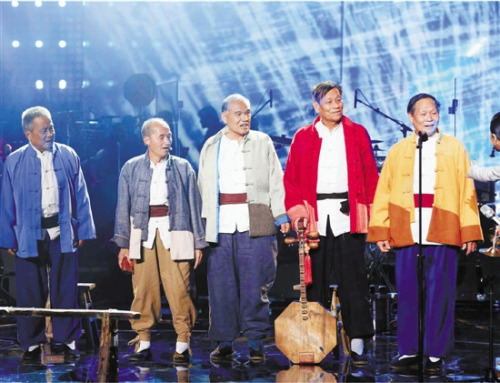 华阴老腔表演者 图片来源:钱江晚报 华阴老腔表演者 图片来源:钱江晚报