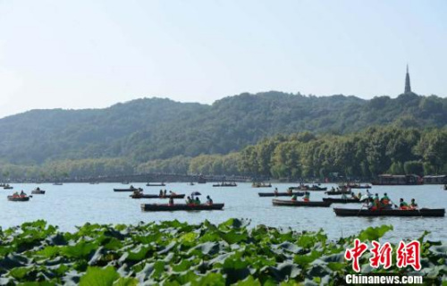 美丽的杭州西湖。 李晨韵 摄 美丽的杭州西湖。 李晨韵 摄