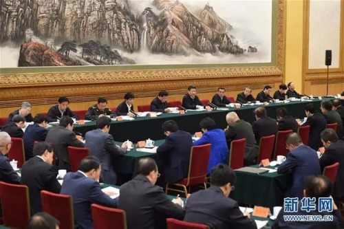 4月19日,中共中央总书记、国家主席、中央军委主席、中央网络安全和信息化领导小组组长习近平在北京主持召开网络安全和信息化工作座谈会并发表重要讲话。 新华社记者 张铎 摄 4月19日,中共中央总书记、国家主席、中央军委主席、中央网络安全和信息化领导小组组长习近平在北京主持召开网络安全和信息化工作座谈会并发表重要讲话。 新华社记者 张铎 摄