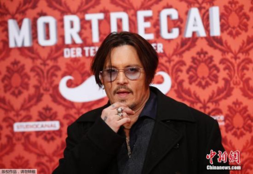 资料图:约翰尼·德普。 资料图:约翰尼·德普。