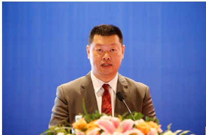 浙江吉利汽车研究院有限公司副院长胡峥楠致辞