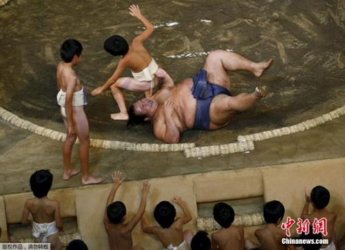资料图:男童获胜 资料图:男童获胜