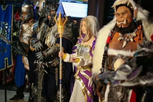 �Ͼ���ҵ�ħ��Cosplay�ɶ� <a target='_blank' href='http://www.chinanews.com/'>������</a>�� ����