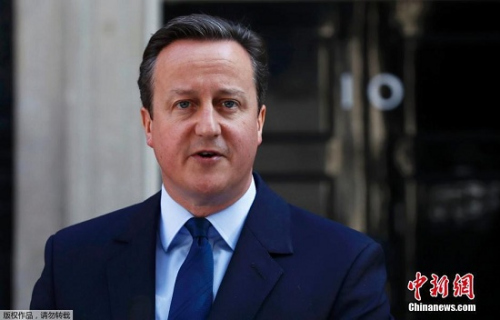 资料图:英国首相卡梅伦 资料图:英国首相卡梅伦