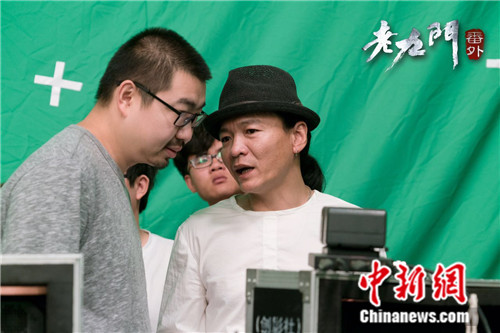 南派三叔与导演林楠 南派三叔与导演林楠