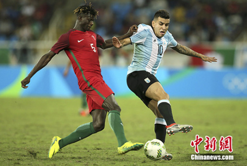 葡萄牙取得奥运比赛开门红。 葡萄牙取得奥运比赛开门红。