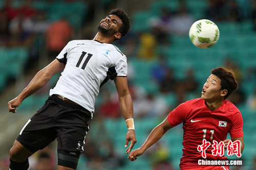 韩国男足首轮以8:0大胜斐济男足。 韩国男足首轮以8:0大胜斐济男足。