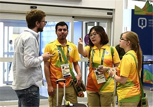 里约奥运志愿者 里约奥运志愿者