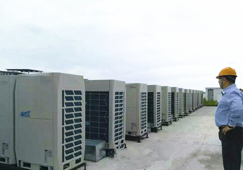 奥运场馆的空调户外机 奥运场馆的空调户外机