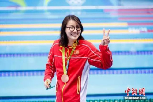 傅园慧。<a target='_blank' href='http://www.chinanews.com/' >中新网</a>记者杜洋摄 傅园慧。<a target='_blank' href='http://www.chinanews.com/' >中新网</a>记者杜洋摄