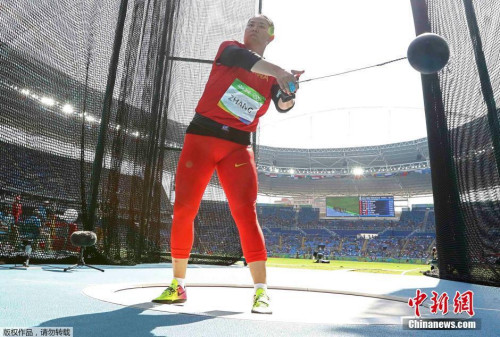 张文秀在比赛中。 张文秀在比赛中。