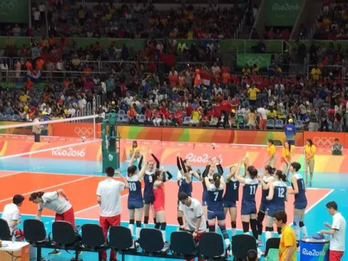 比赛现场。颜欢摄 比赛现场。颜欢摄