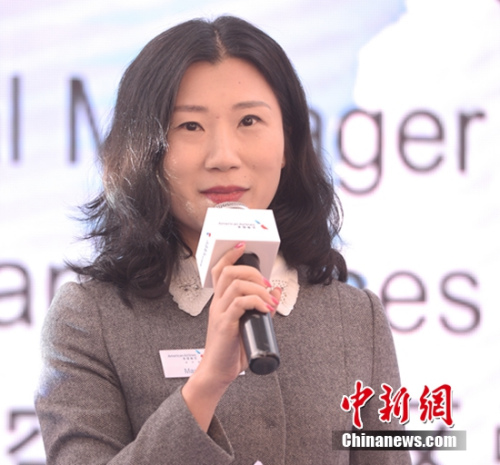 美国航空中国区总经理彭秋琳 美国航空中国区总经理彭秋琳