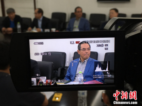 中国足协主席蔡振华 <a target='_blank' href='http://www.chinanews.com/' >中新网</a>记者 汤琪 摄 中国足协主席蔡振华 <a target='_blank' href='http://www.chinanews.com/' >中新网</a>记者 汤琪 摄