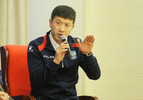 王泽楷。黄海俱乐部供图 王泽楷。黄海俱乐部供图