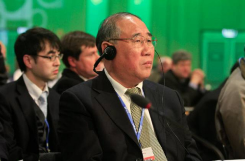 解振华在气候大会上。<a target='_blank' href='http://www.chinanews.com/'>中新社</a>周锐 摄。 解振华在气候大会上。<a target='_blank' href='http://www.chinanews.com/'>中新社</a>周锐 摄。