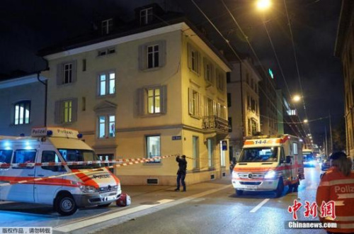 当地时间12月19日，据当地媒体报道，瑞士苏黎世一处穆斯林聚会点附近傍晚发生枪击事件
