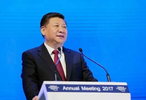 1月17日,国家主席习近平在瑞士达沃斯国际会议中心出席世界经济论坛2017年年会开幕式,并发表主旨演讲。 新华社记者 兰红光 摄 1月17日,国家主席习近平在瑞士达沃斯国际会议中心出席世界经济论坛2017年年会开幕式,并发表主旨演讲。 新华社记者 兰红光 摄