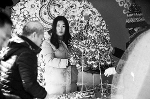 ��̳�����ϵĴ�ͳ�糵̯λ����ͦ���� ������������ ��ľ��/��