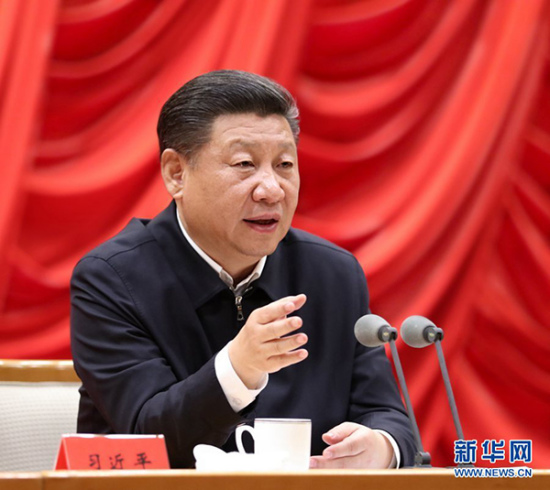 2月13日,省部级主要领导干部学习贯彻十八届六中全会精神专题研讨班在中央党校开班。中共中央总书记、国家主席、中央军委主席习近平在开班式上发表重要讲话。新华社记者 谢环驰 摄 2月13日,省部级主要领导干部学习贯彻十八届六中全会精神专题研讨班在中央党校开班。中共中央总书记、国家主席、中央军委主席习近平在开班式上发表重要讲话。新华社记者 谢环驰 摄