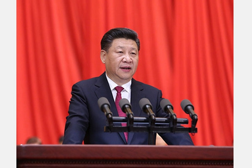 图为:2016年7月1日,庆祝中国共产党成立95周年大会在北京人民大会堂隆重举行。中共中央总书记、国家主席、中央军委主席习近平在大会上发表重要讲话。 图为:2016年7月1日,庆祝中国共产党成立95周年大会在北京人民大会堂隆重举行。中共中央总书记、国家主席、中央军委主席习近平在大会上发表重要讲话。