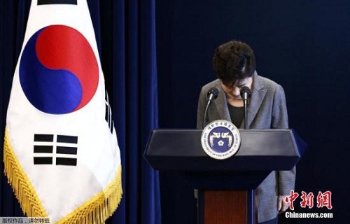 资料图:韩国总统朴槿惠 资料图:韩国总统朴槿惠